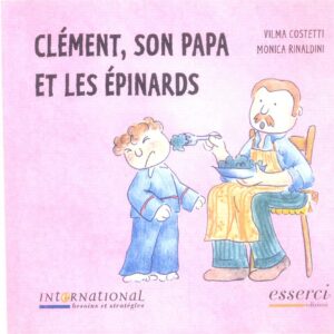 Clément son papa et les épinards 001